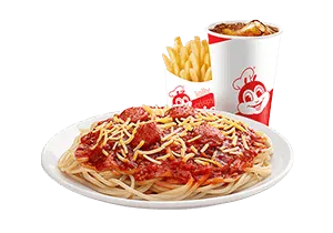 Jolly Spaghetti With Fries & Drink