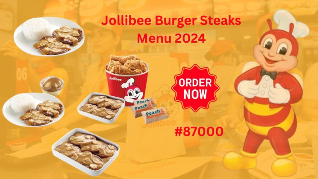 Jollibee Burger Steak Menu Price Philippines