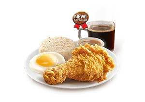 Jollibee Breakfast Menu & Prices in Philippines 9 1 - pc. Breakfast Chickenjoy With Drink