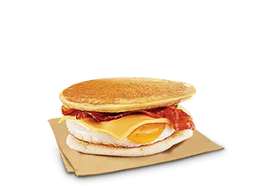 Jollibee Breakfast Menu & Prices in Philippines 16 Bacon, Egg, & Cheese Pancake Sandwich Solo