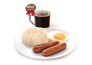Jollibee Breakfast Menu & Prices in Philippines 3 Longganisa With Drink