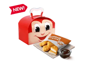 Jollibee Kiddie Meal With Prices In Philippines 2025 2 4-pc. Chicken Nuggets Kiddie Meal