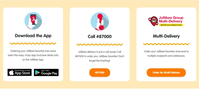 Jollibee Delivery Menu