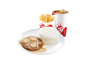 Jollibee Burger Steak Menu Price Philippines 9 1 - pc. Burger Steak With Fries & Drink