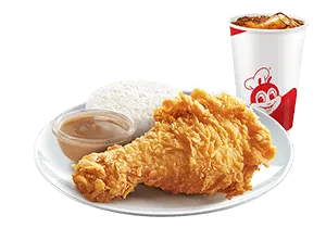 1 - pc. Chickenjoy With Drink